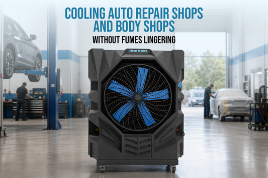 Cooling Auto Repair Shops and Body Shops Without Fumes Lingering