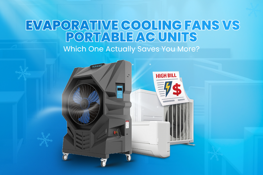 Evaporative Cooling Fans vs Portable AC Units: Which One Actually Saves You More?