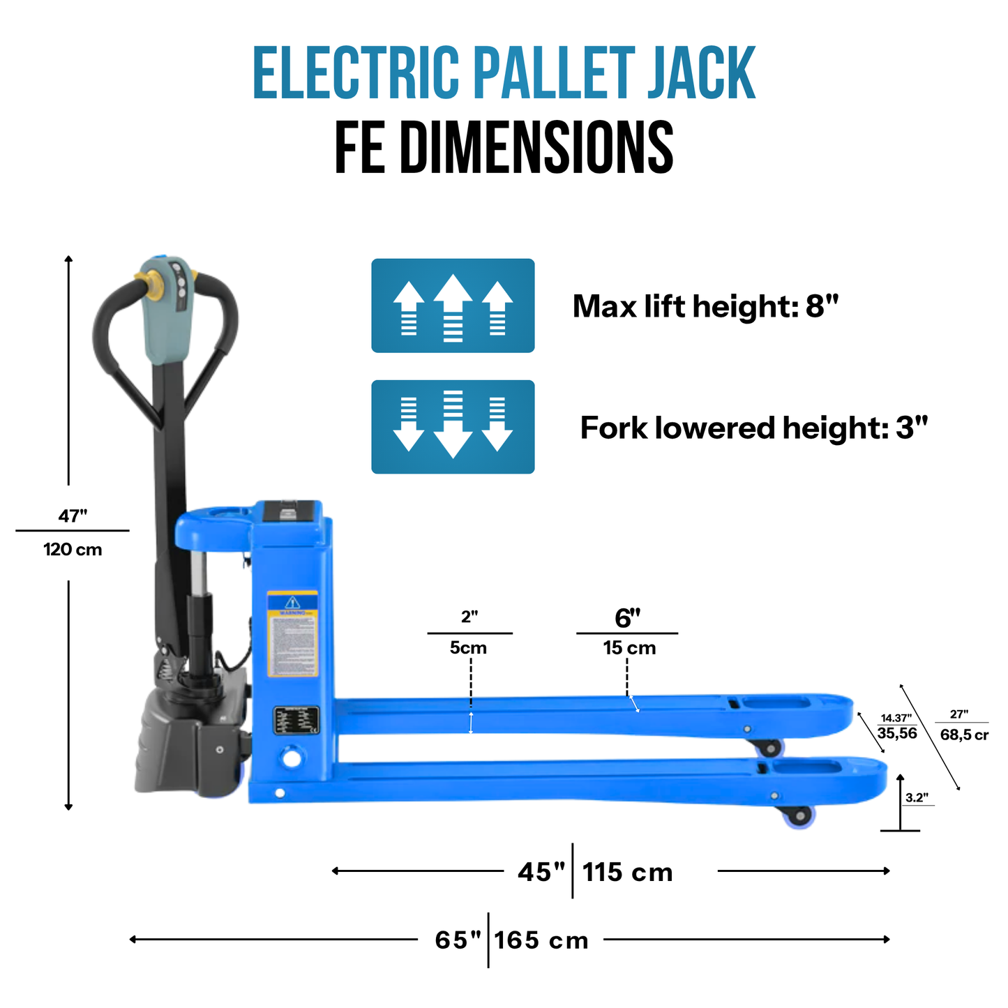 Polar Lift - Full Electric Pallet Jack