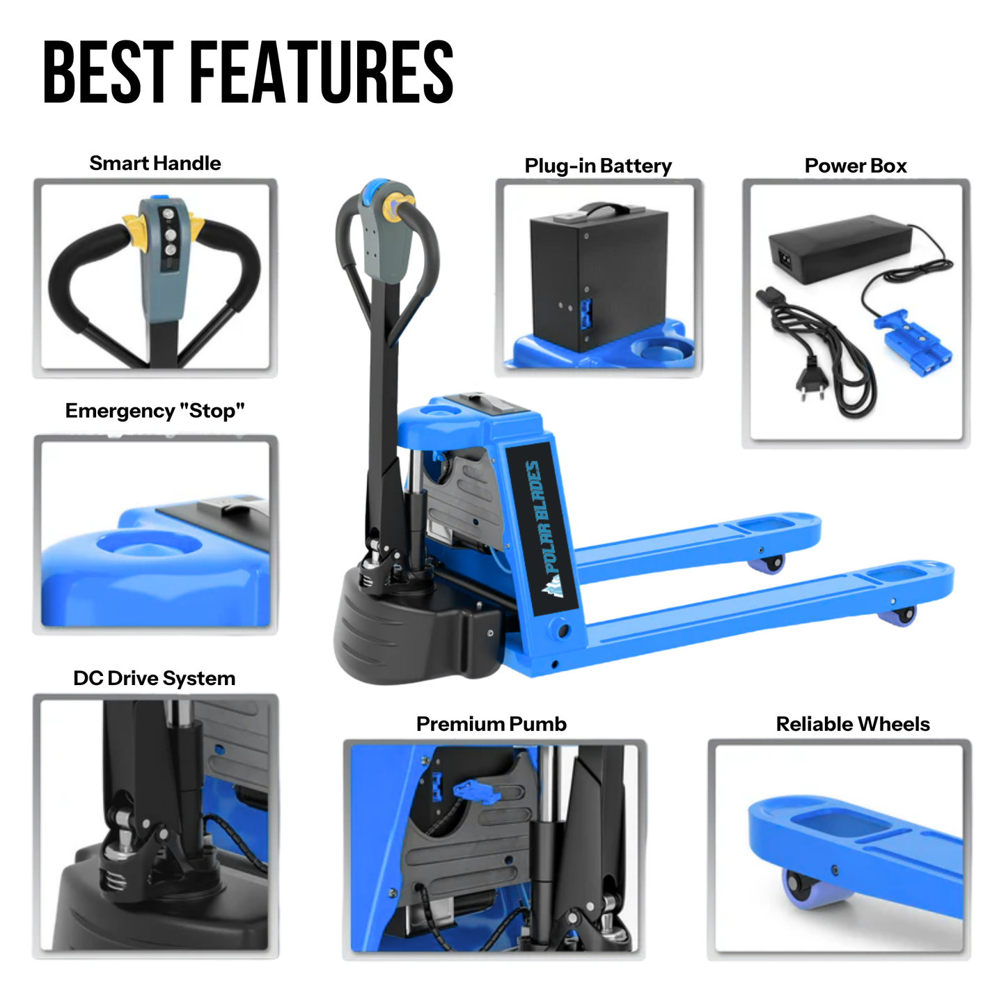 Polar Lift - Full Electric Pallet Jack